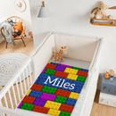 Personalized LEGO Bricks Custom Name Blanket - Joliny
