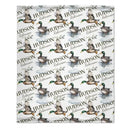 Personalized Mallard Duck Boy, Girl Name Blanket - Joliny