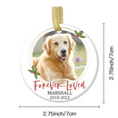 Personalized Memorial Custom Photo Ornaments - Forever Loved - Joliny