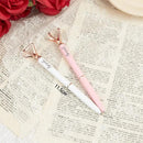 Personalized Metal Ballpoint Pen With Diamond, Suitable for Office Supplies Or Gifts for Women - Joliny