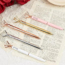 Personalized Metal Ballpoint Pen With Diamond, Suitable for Office Supplies Or Gifts for Women - Joliny