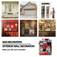 Personalized metal poster Panini Donruss Style - Gift for the Sports Lover - Joliny