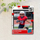Personalized metal poster Panini Donruss Style - Gift for the Sports Lover - Joliny