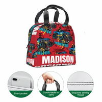 Personalized Monster Truck Name Custom Backpacks, Customized Kids School Season Gifts - Joliny