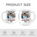 Personalized Mug - Custom Photo In Case You Need A Little Reminder - Joliny