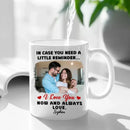 Personalized Mug - Custom Photo In Case You Need A Little Reminder - Joliny