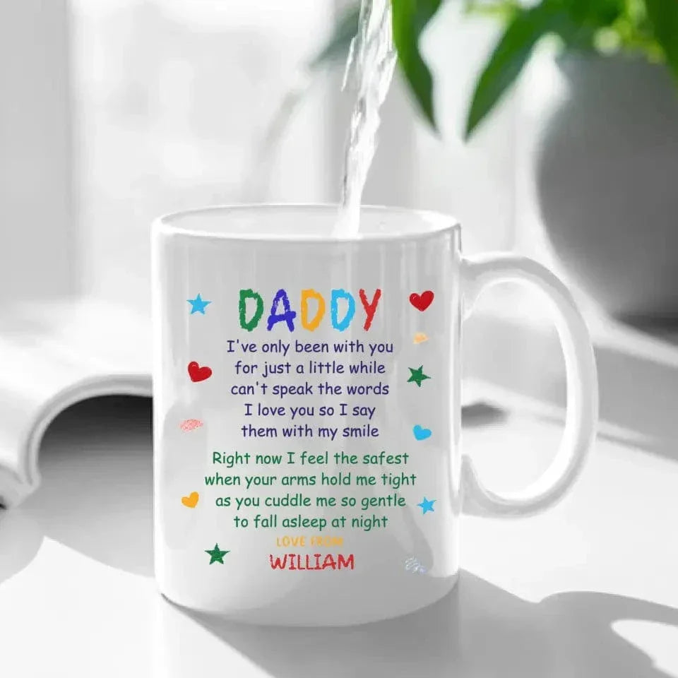 Personalized Mug Custom Photo The Best Daddy Belongs To Me - Gift For Father, Dad - Joliny