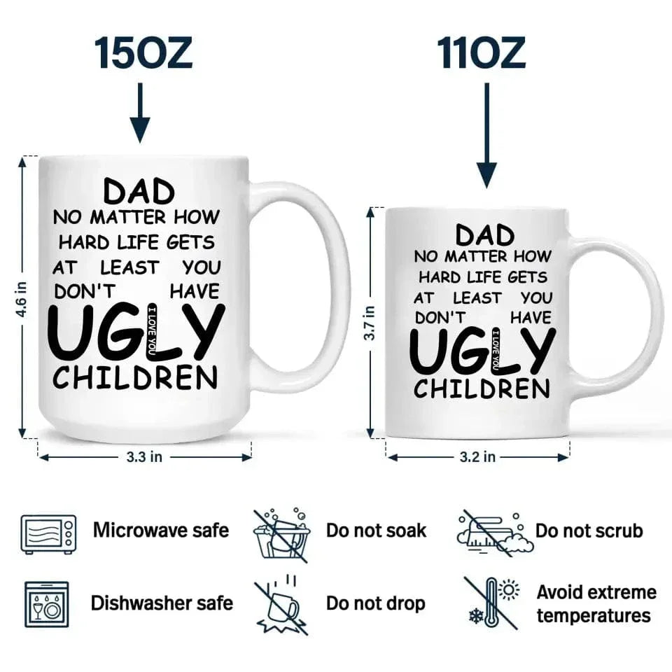 Personalized Mug For Dad, Stepfather, And Father-In-Law - Joliny