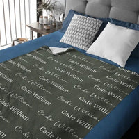 Personalized Name Blanket Unique for Newborns Baby - Popular Baby Shower Gift - Joliny
