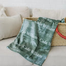 Personalized Name Blanket Unique for Newborns Baby - Popular Baby Shower Gift - Joliny