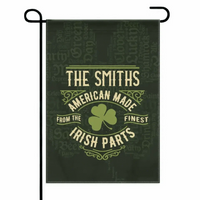 Personalized Name St. Patrick Irish Parts Blanket Garden Flag - Joliny