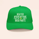Personalized Name St. Patrick Irish Parts Hat - Joliny