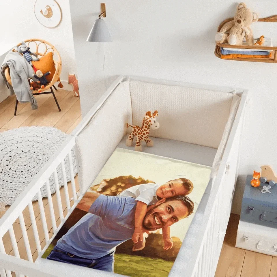 Personalized Oil-Canvas Blanket for Families - Joliny