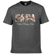 Personalized PAPA Photo Title Shirt - Joliny