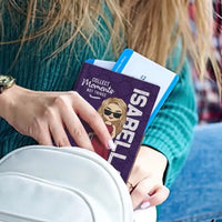 Personalized Passport Holder Travel Essentials For travel Enthusiast Travel - Gifts For Family Friends - Joliny