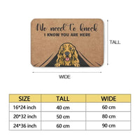 Personalized Pets & Name Doormat For Pet Lovers - Joliny