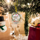 Personalized Photo Custom Round Shaped Christmas Ornament For Pet Lovers - My First Christmas With My Forever Family - Joliny