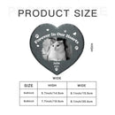 Personalized Photo Heart Shape Memorial Garden Stone - Forever In Our Hearts - Joliny