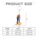 Personalized Photo Keychain - Gift For Couple, Wife, Husband - Joliny