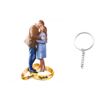 Personalized Photo Keychain - Gift For Couple, Wife, Husband - Joliny
