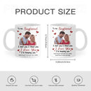 Personalized Photo Mug For Couple - I Met You, I Liked You, I Love You - Joliny