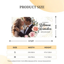 Personalized Photo Name Date Banner Gifts Fo Wedding Party Signs Indoor Outdoor Decorations - Joliny