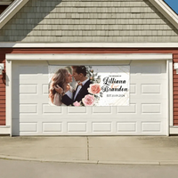 Personalized Photo Name Date Banner Gifts Fo Wedding Party Signs Indoor Outdoor Decorations - Joliny