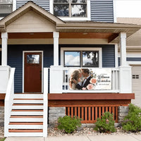 Personalized Photo Name Date Banner Gifts Fo Wedding Party Signs Indoor Outdoor Decorations - Joliny