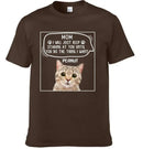 Personalized Photo T Shirt-Dog Cat Keep Staring At You - Joliny