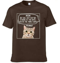 Personalized Photo T Shirt-Dog Cat Keep Staring At You - Joliny