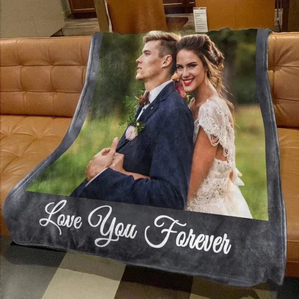 Personalized Photos Blankets - Gift For Family Friends Besties - Joliny