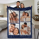 Personalized Photos Blankets - Gift For Family Friends Besties - Joliny
