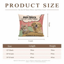 Personalized Pillow Custom Photo Dog Cat Go Sit Over There - Gift For Pet Lovers - Joliny
