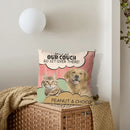 Personalized Pillow Custom Photo Dog Cat Go Sit Over There - Gift For Pet Lovers - Joliny