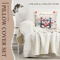Personalized Pillow - Gift For Penguin Couple - Joliny
