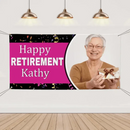 Personalized Retirement Banner-Happy Retirement - Joliny