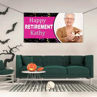 Personalized Retirement Banner-Happy Retirement - Joliny