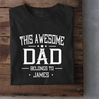 Personalized shirts, customized shirts with the names of loved ones, gifts for loved ones - Joliny