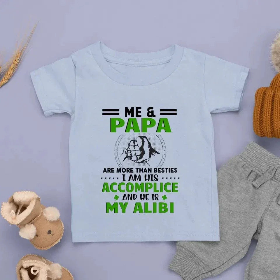 Personalized T-Shirt - Are More Than Besties Iam Her Accomplice And She Is My Alibi Youth - Joliny