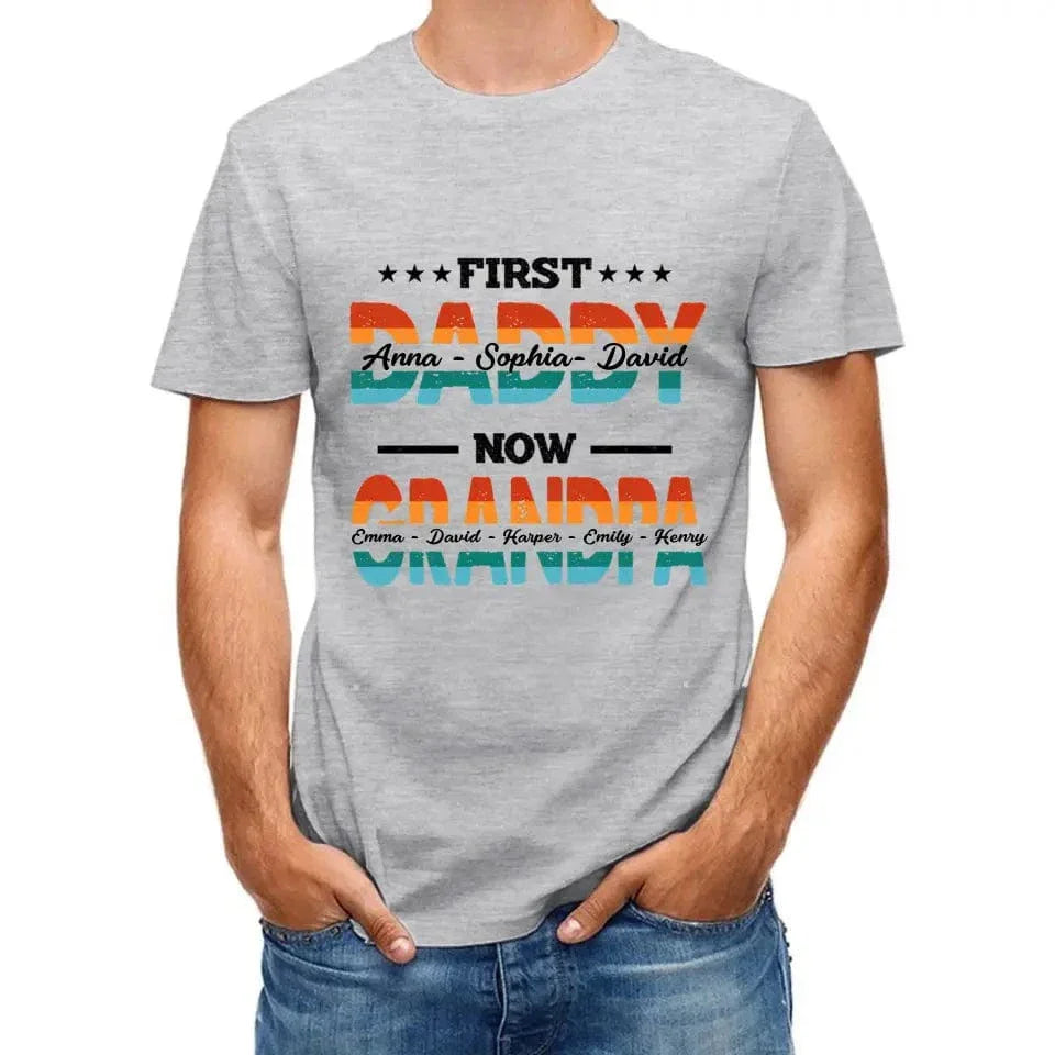 Personalized T-shirt For Grandpa - Father's day Gift / Gift For Family - Joliny