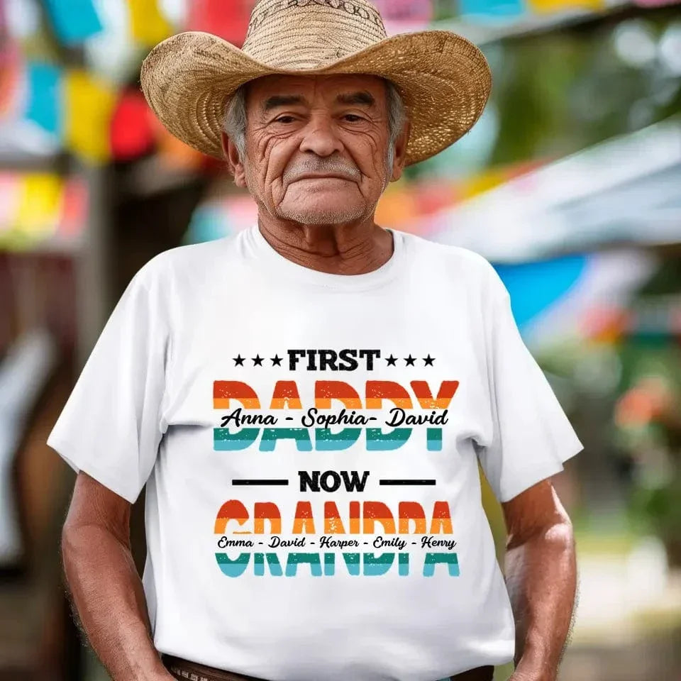 Personalized T-shirt For Grandpa - Father's day Gift / Gift For Family - Joliny
