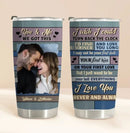 Personalized Tumbler - Custom Photo Couple Turn Back The Clock - Joliny