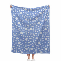 Personalized Unicorn Crab Shell Gift Blanket - Joliny