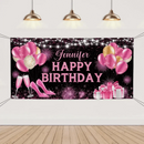 Happy Birthday - Personalised Firework Banner - Gift For Birthday Person,Party - Joliny