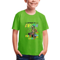 Ready to Crush Pre-K - Monster Truck Dinosaur Customisation Personalized Child's Name And School Year - A Gift for Child - Joliny