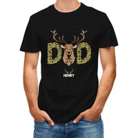 Reindeer Dad Hunting Camouflage Personalized Shirt, Father's Day Gift - Joliny