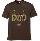 Reindeer Dad Hunting Camouflage Personalized Shirt, Father's Day Gift - Joliny