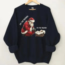 Santa & Little Baby Patterns Custom Clothing - Personalized Name Christmas Sweatshirt - Christmas Gift For Friend,Family - Joliny