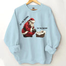 Santa & Little Baby Patterns Custom Clothing - Personalized Name Christmas Sweatshirt - Christmas Gift For Friend,Family - Joliny