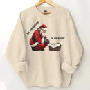 Santa & Little Baby Patterns Custom Clothing - Personalized Name Christmas Sweatshirt - Christmas Gift For Friend,Family - Joliny